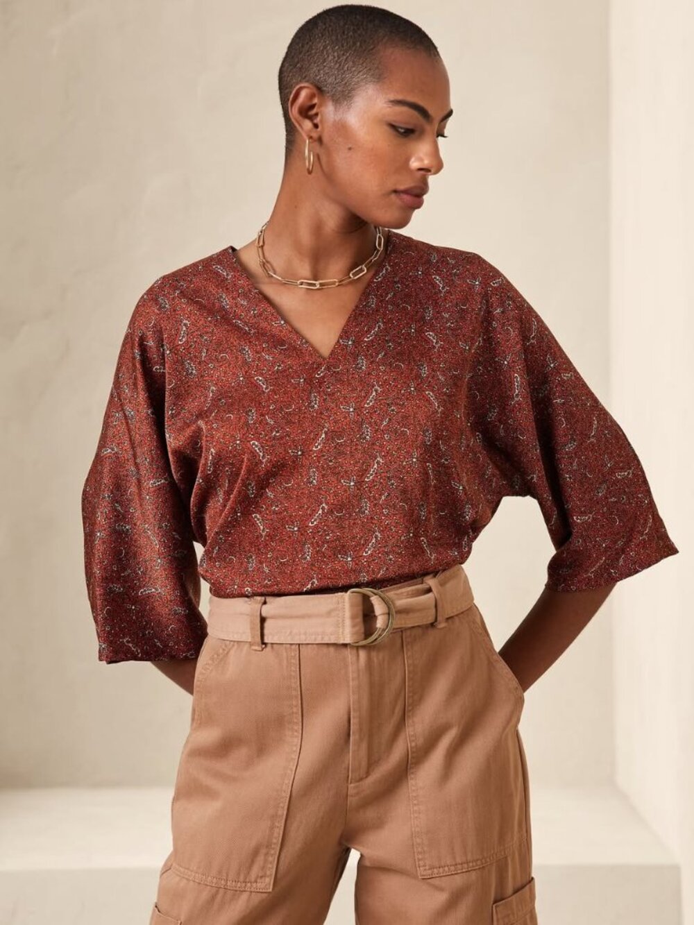 Banana Republic "Dolman Top" (Size L)